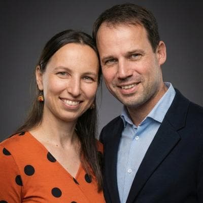 Maria i dr Richard Kucharčíkowie